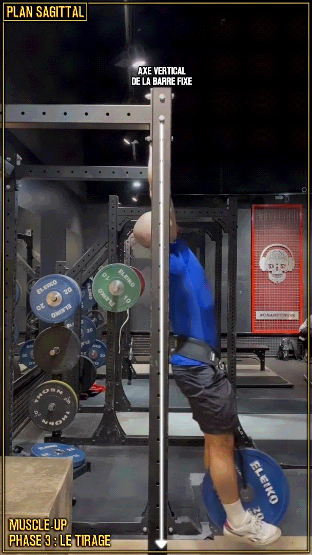 Muscle-up en street lifting - tirage - les intentions du tirage - Raul Teslevici