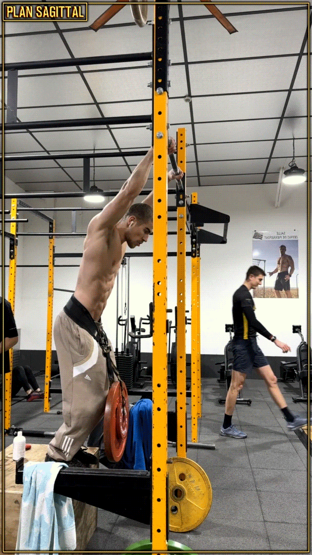 Muscle-up en street lifting - toutes les phases du muscle up - Aubin Chevillard